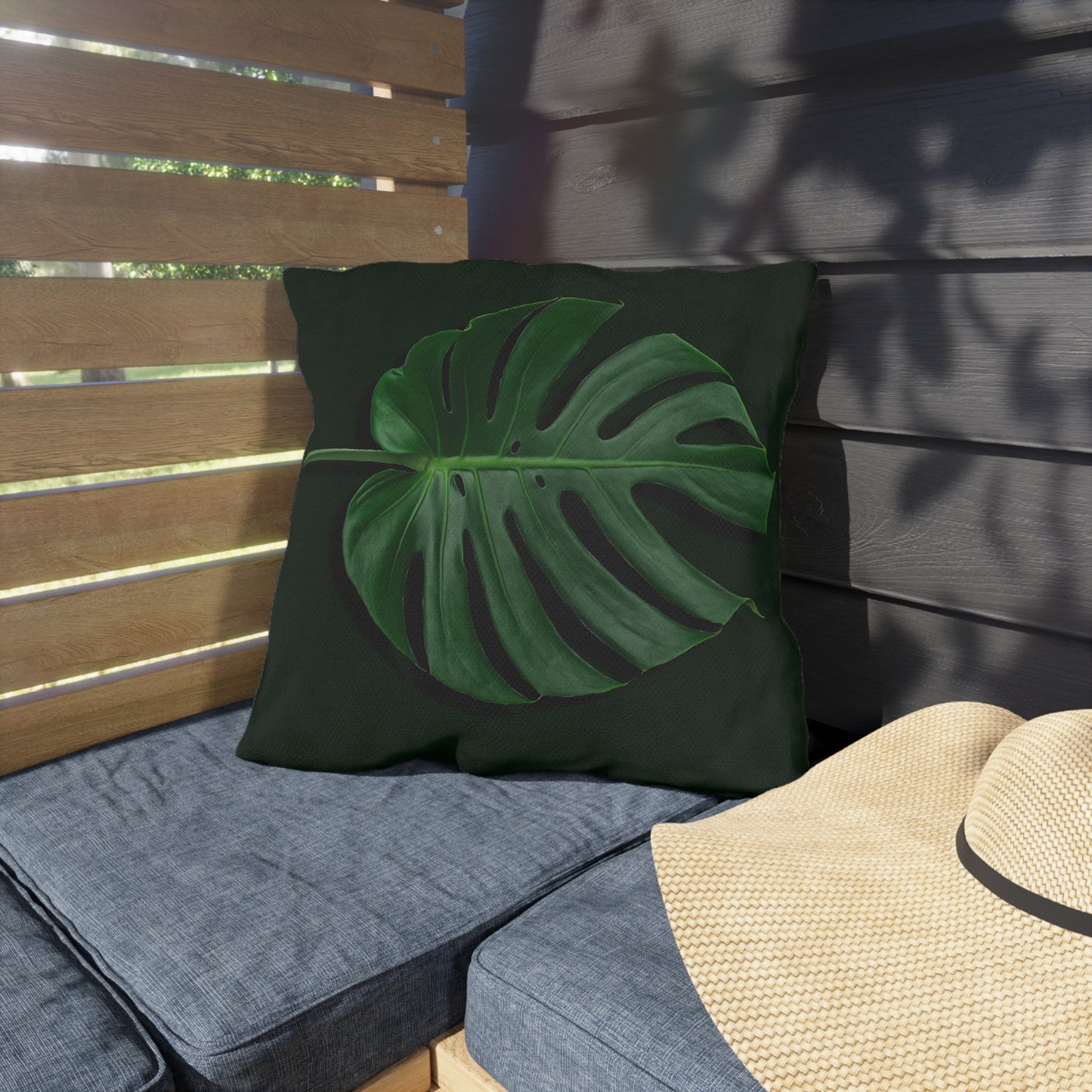 Monstera UV Resistant Outdoor Pillows