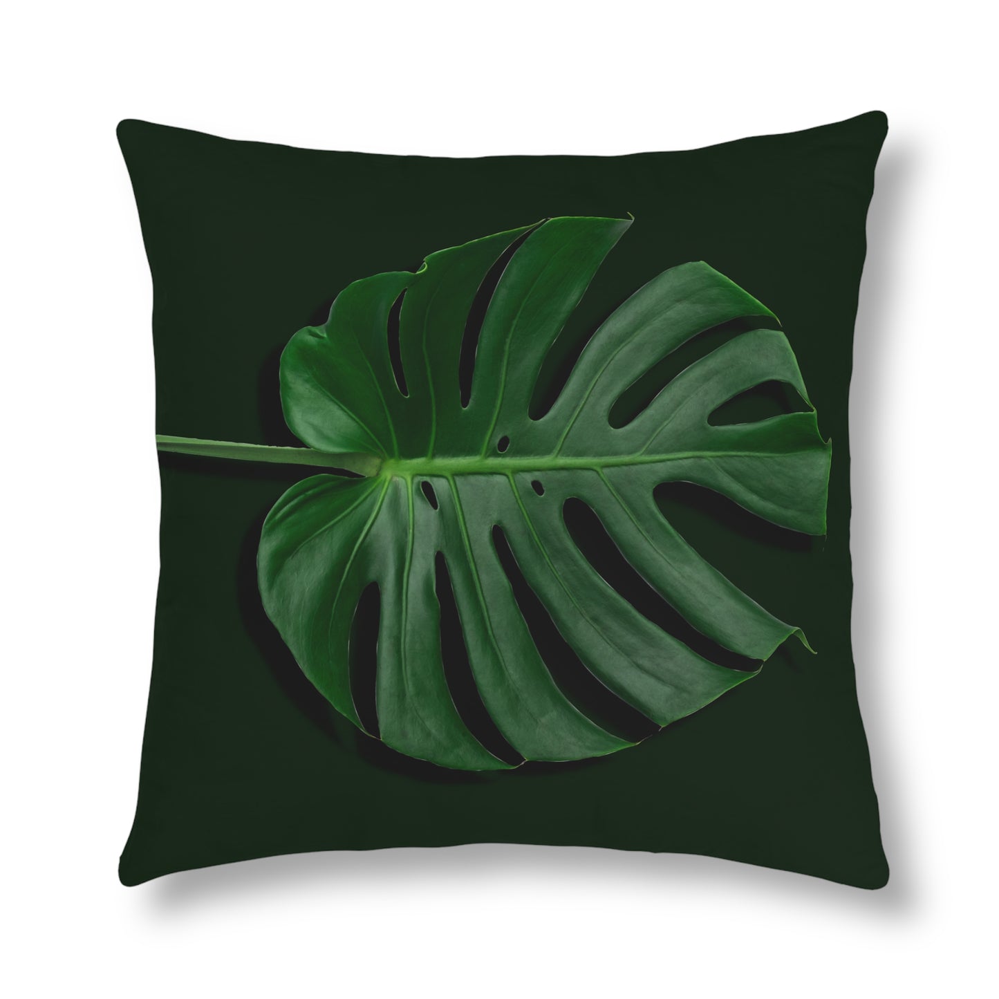 Monstera Leaf Waterproof Pillows - Reversible Graphic Monstera Lines