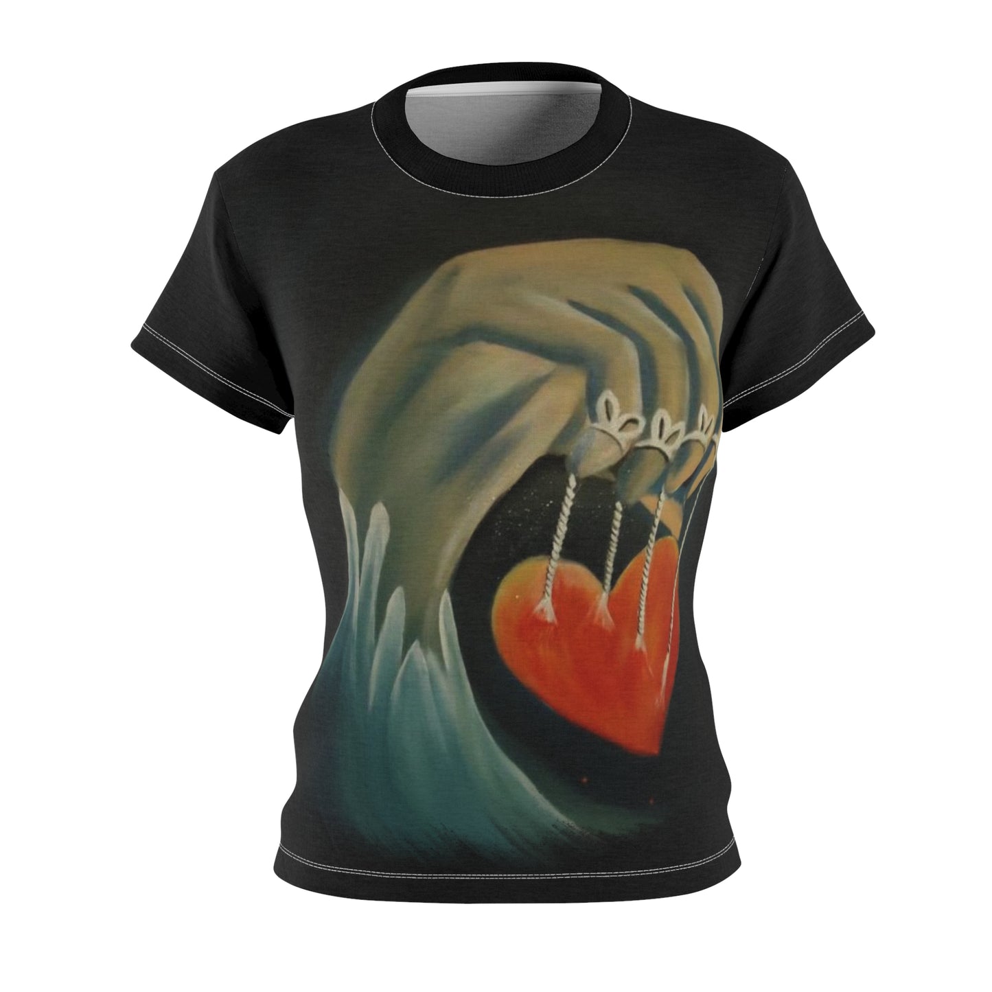 Heartstrings Women's AOP Cut & Sew Tee