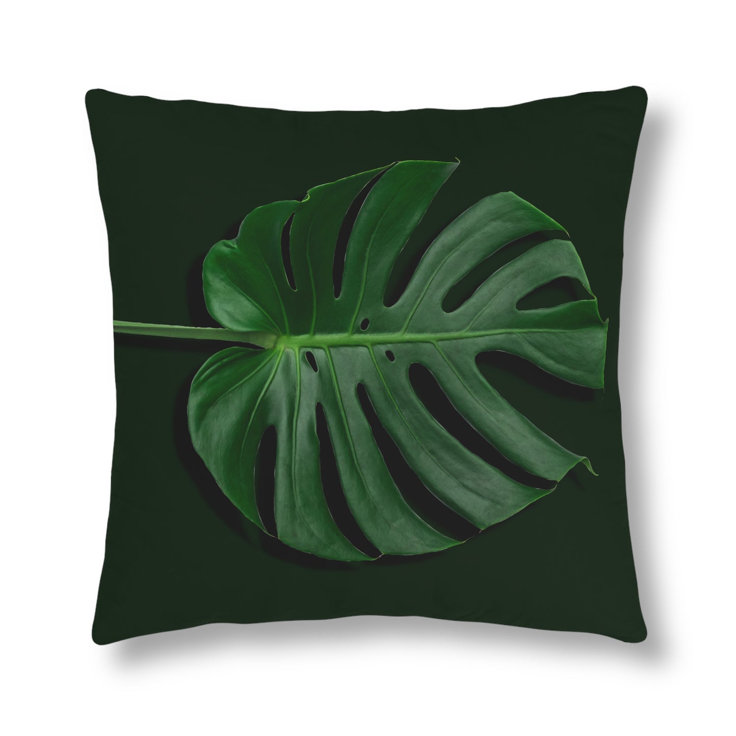 Monstera Leaf Waterproof Pillows - Reversible Graphic Monstera Lines