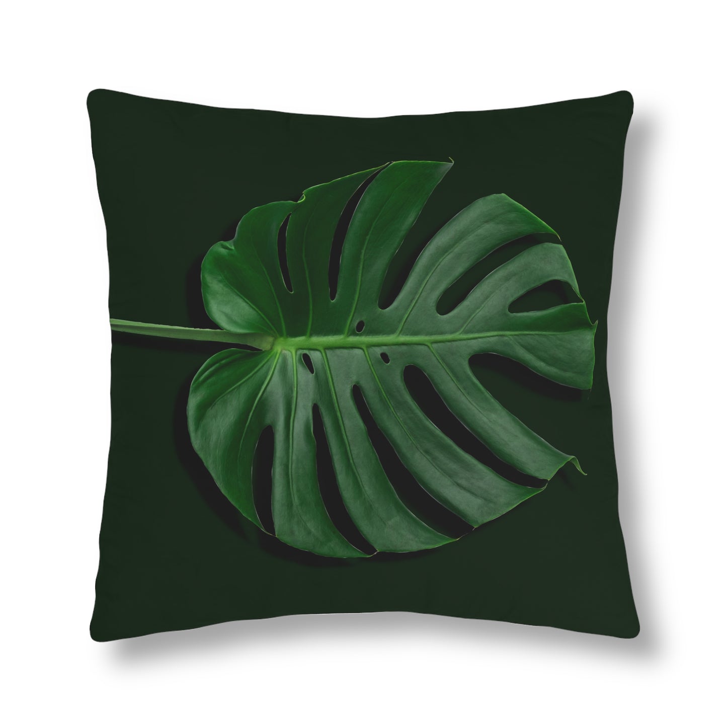 Monstera Leaf Waterproof Pillows - Reversible Graphic Monstera Lines