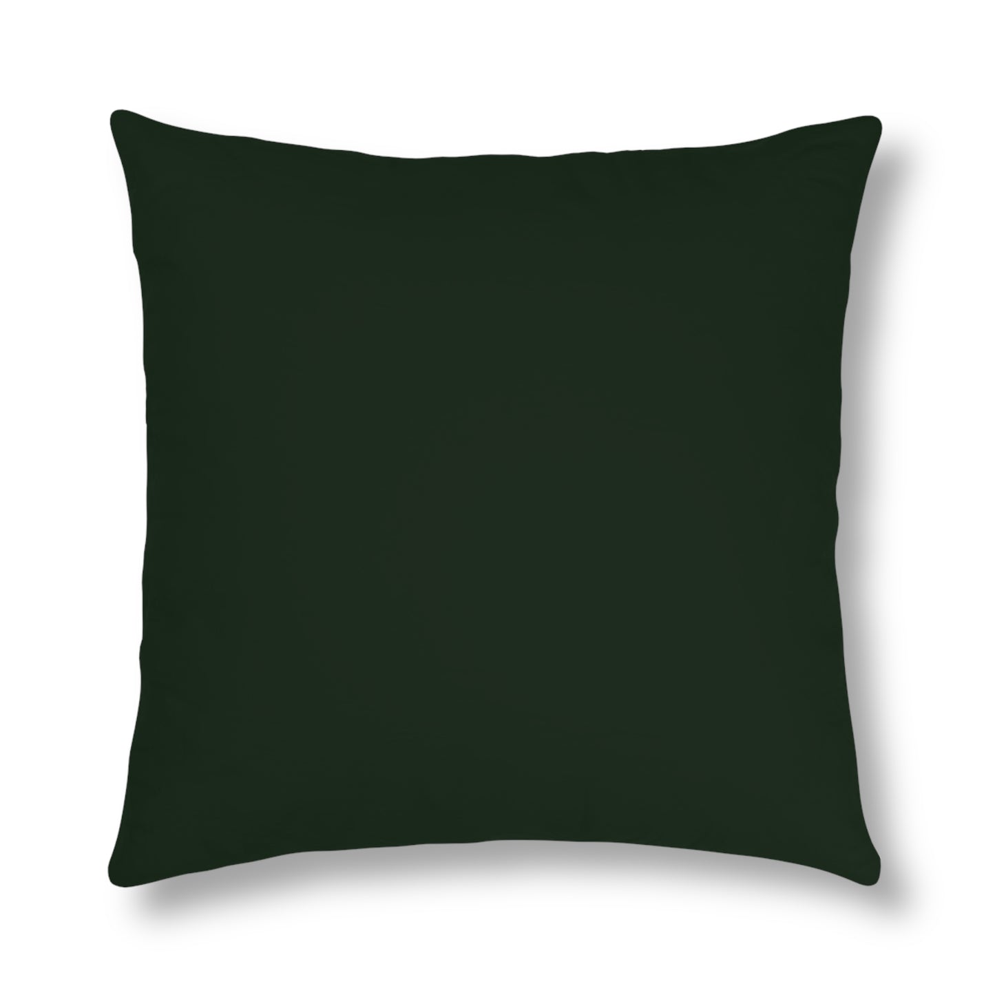 Monstera Leaf Waterproof Pillows - Reversible Plain Green Back