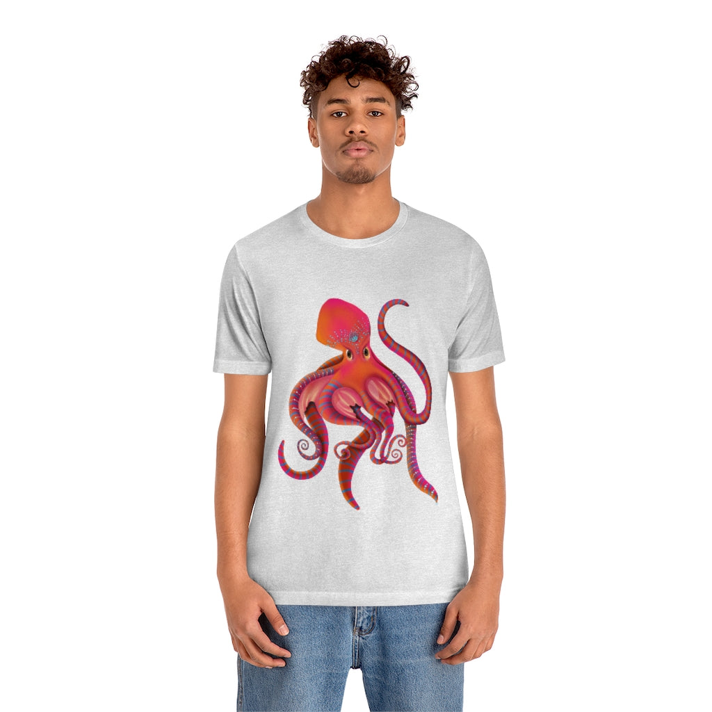 Angry Octopus Unisex Jersey Short Sleeve Tee