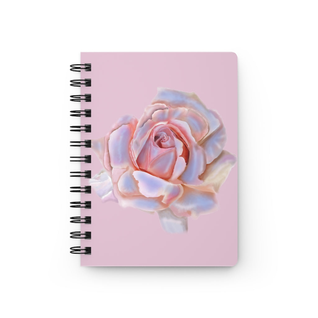 Champagne Rose Spiral Bound Journal