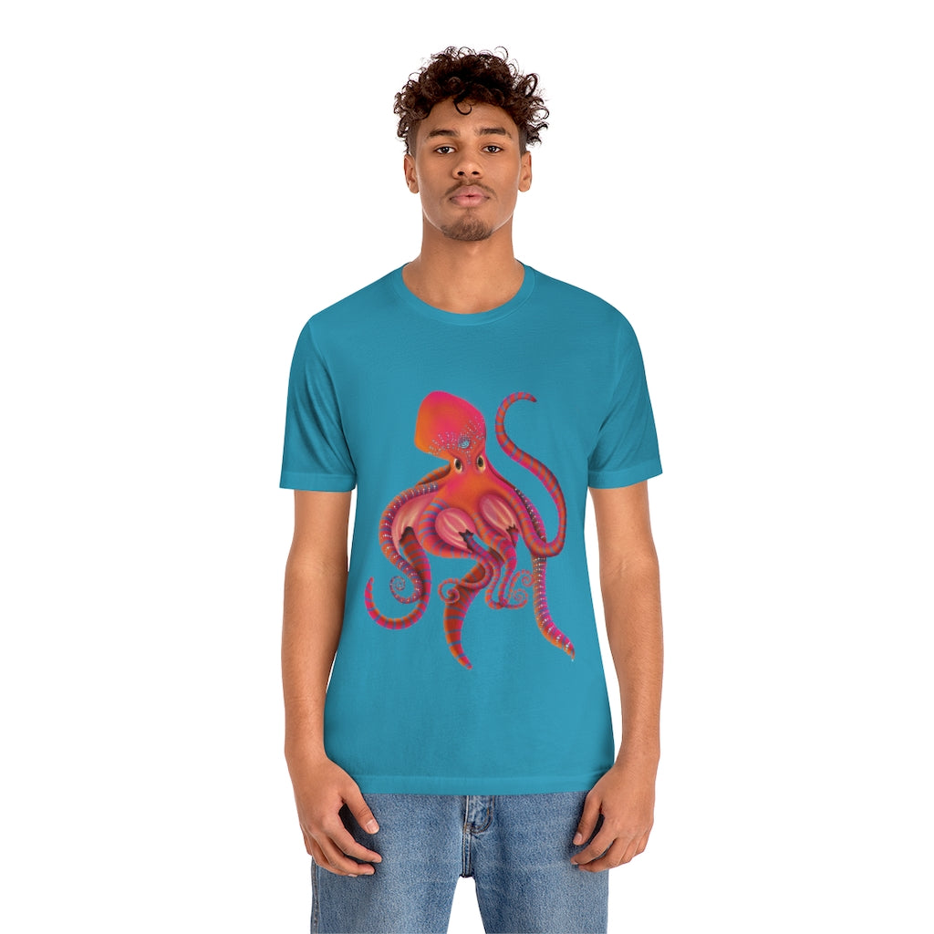 Angry Octopus Unisex Jersey Short Sleeve Tee