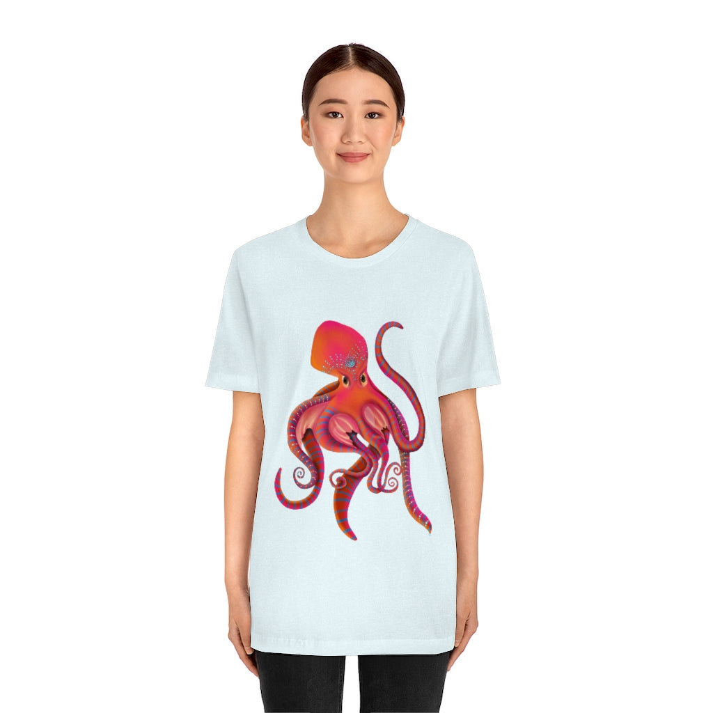 Angry Octopus Unisex Jersey Short Sleeve Tee