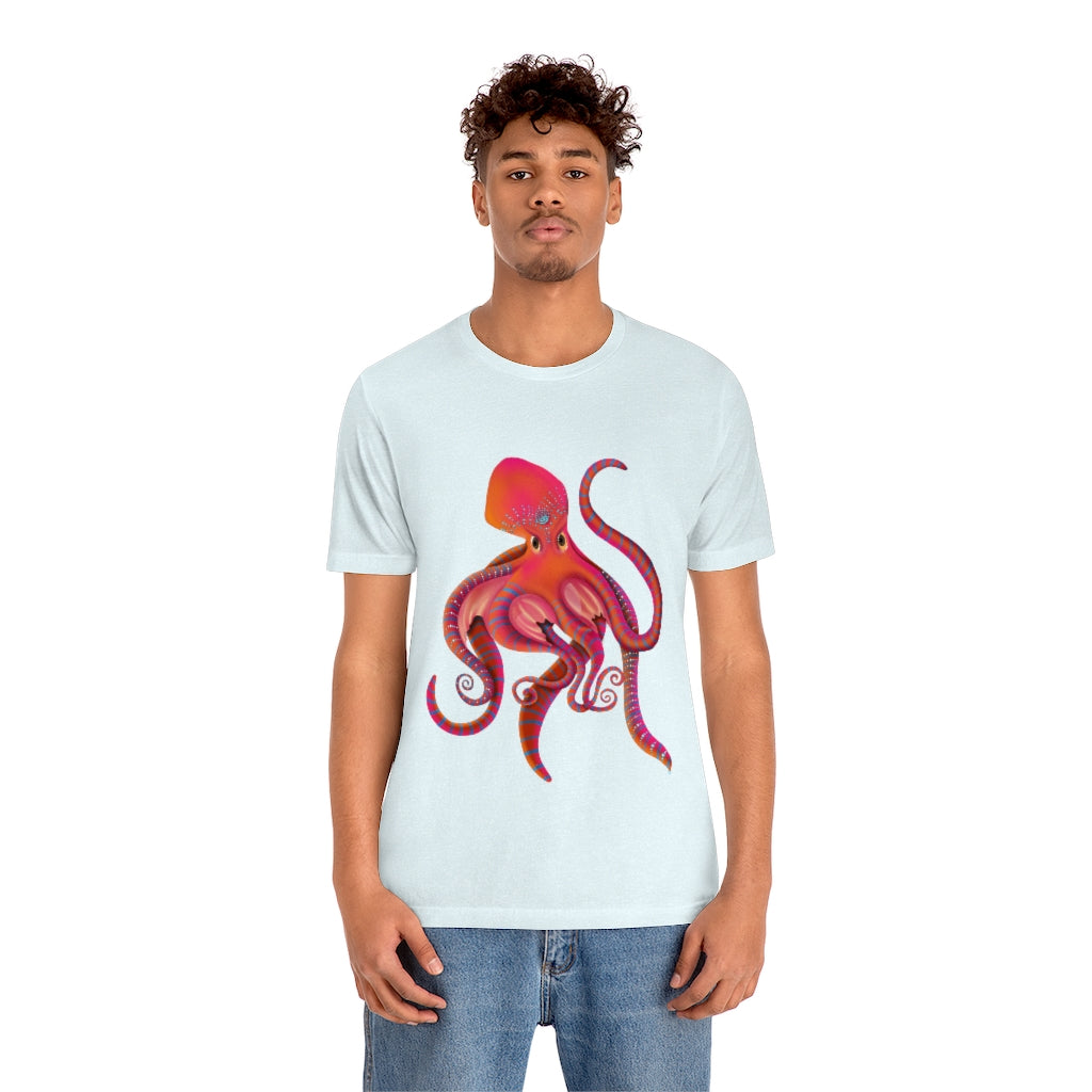 Angry Octopus Unisex Jersey Short Sleeve Tee