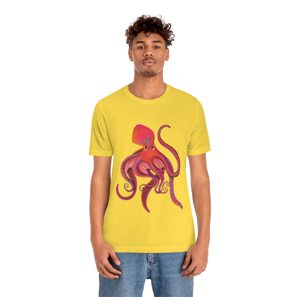 Angry Octopus Unisex Jersey Short Sleeve Tee