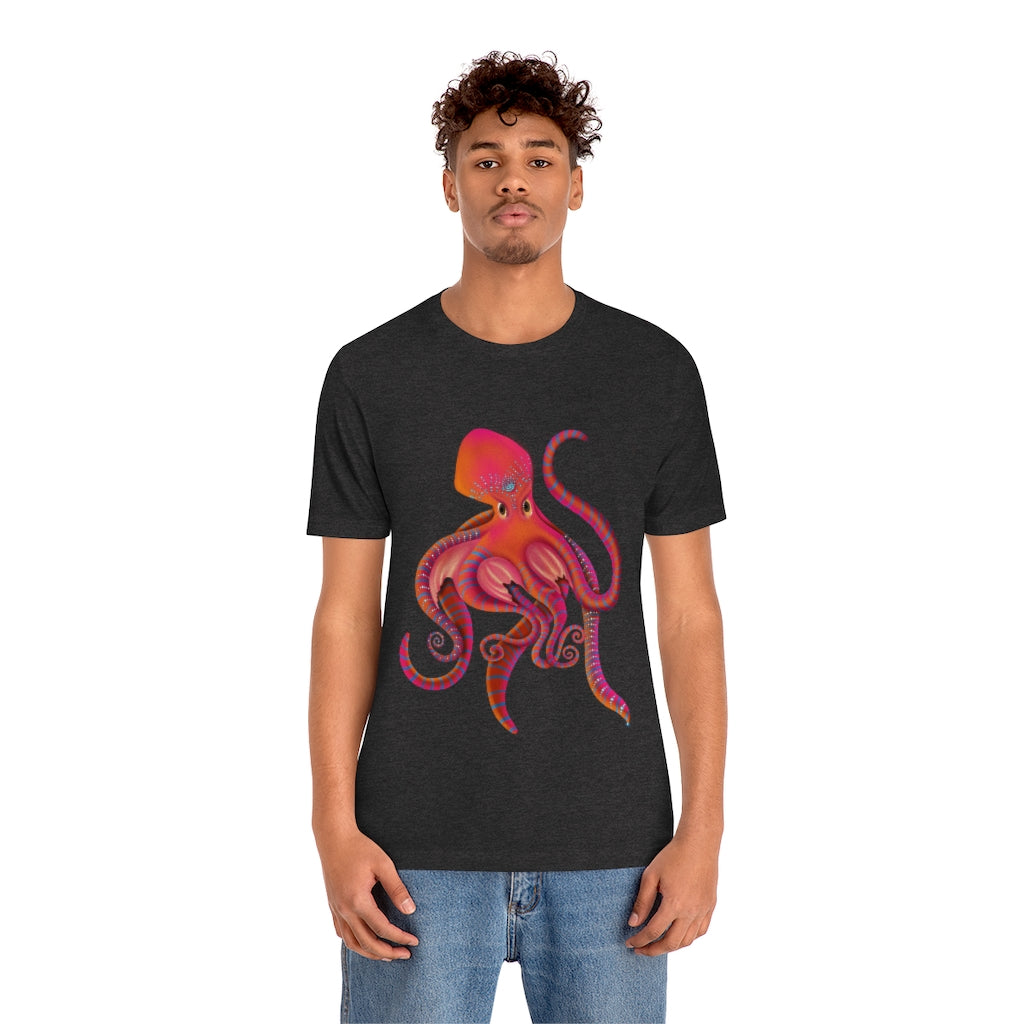 Angry Octopus Unisex Jersey Short Sleeve Tee