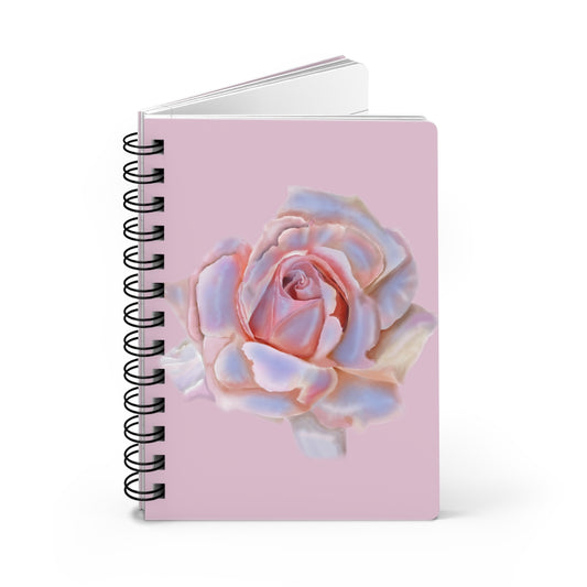 Champagne Rose Spiral Bound Journal