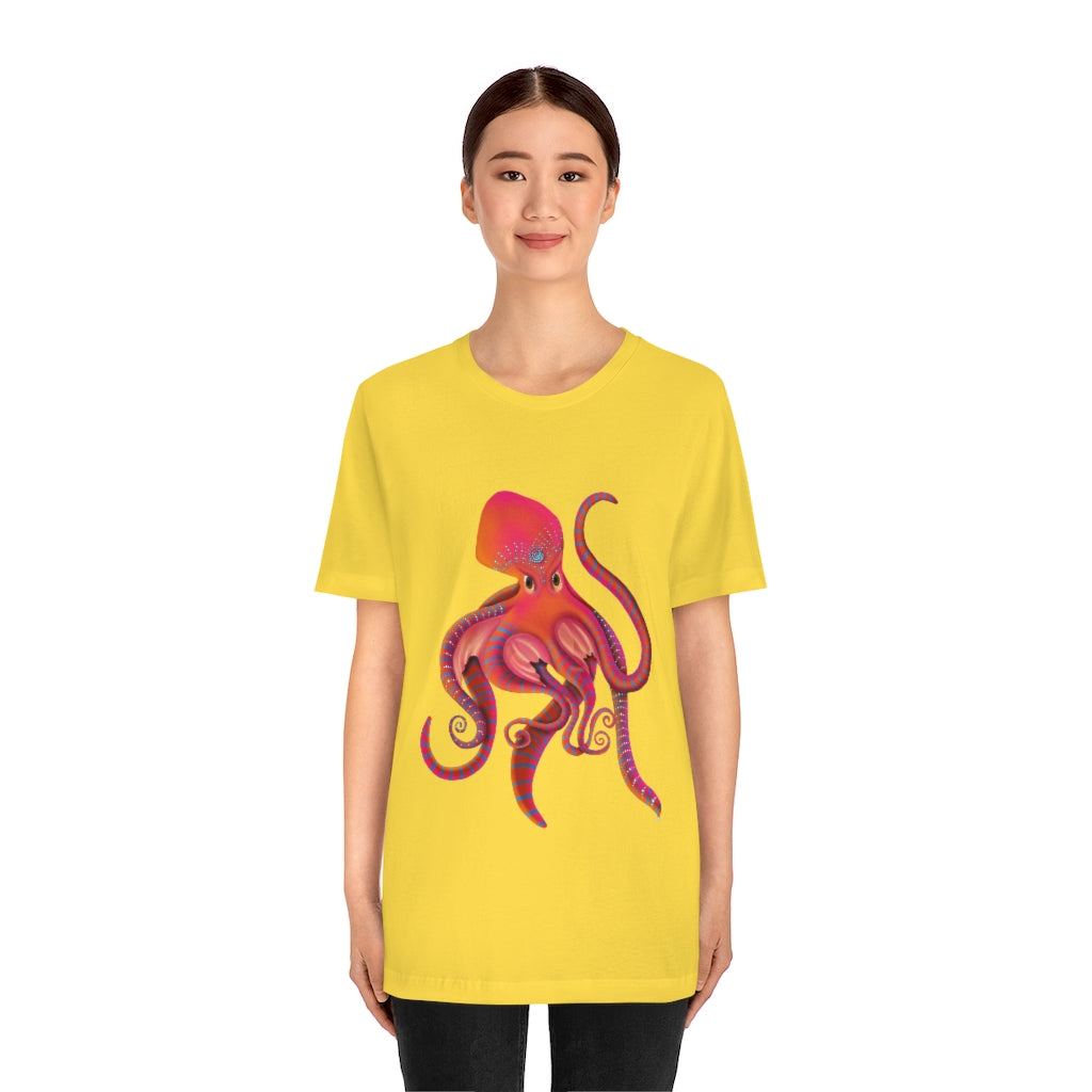 Angry Octopus Unisex Jersey Short Sleeve Tee