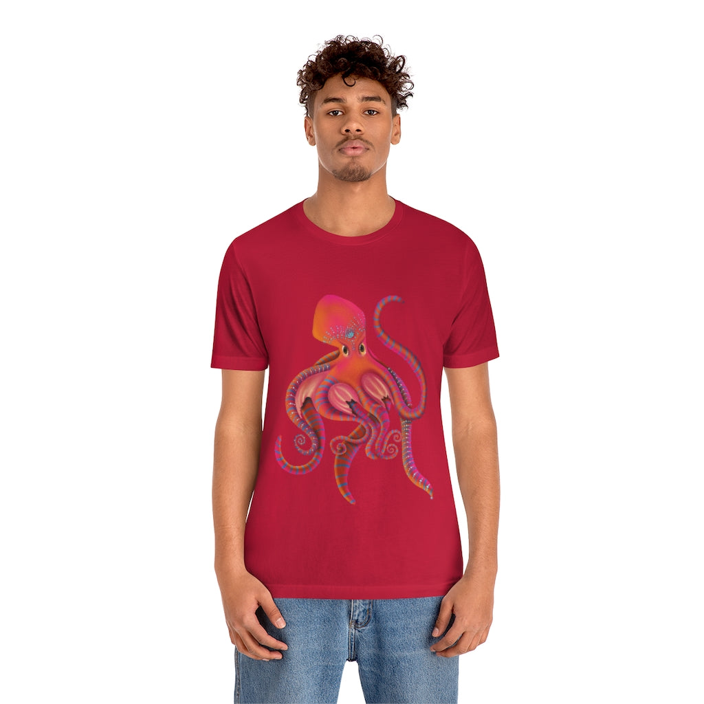 Angry Octopus Unisex Jersey Short Sleeve Tee