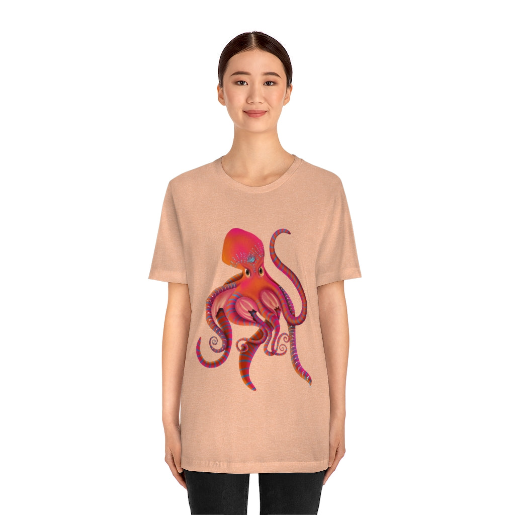 Angry Octopus Unisex Jersey Short Sleeve Tee