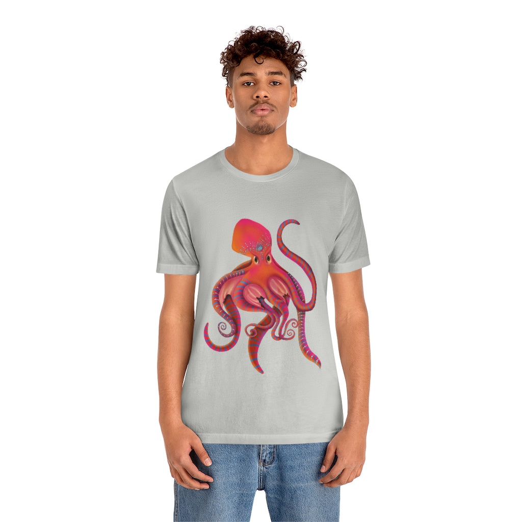 Angry Octopus Unisex Jersey Short Sleeve Tee