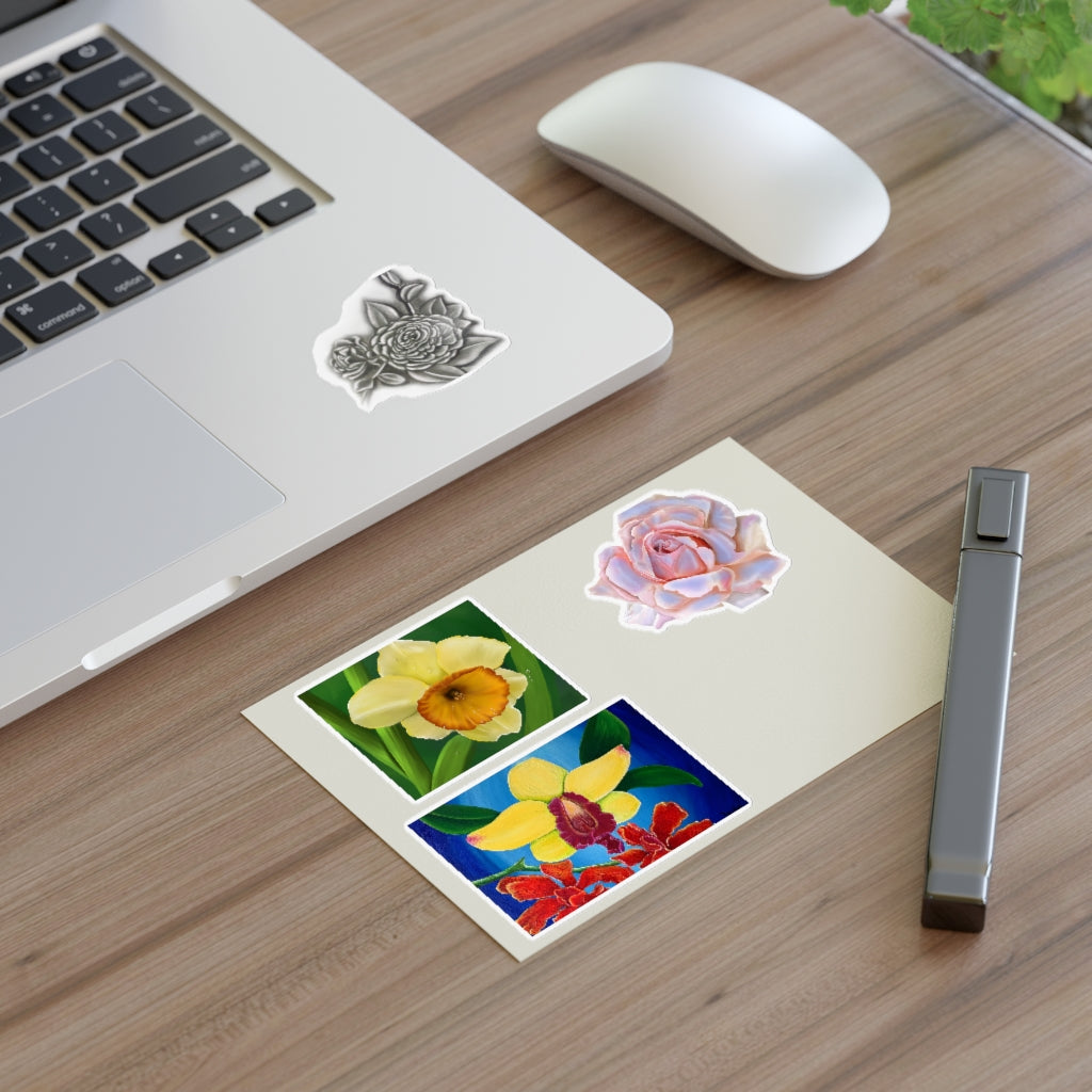 Floral Art Sticker Sheets