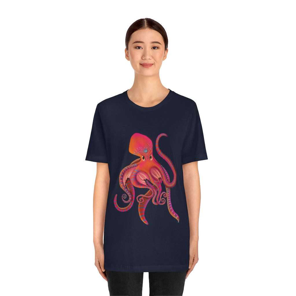 Angry Octopus Unisex Jersey Short Sleeve Tee