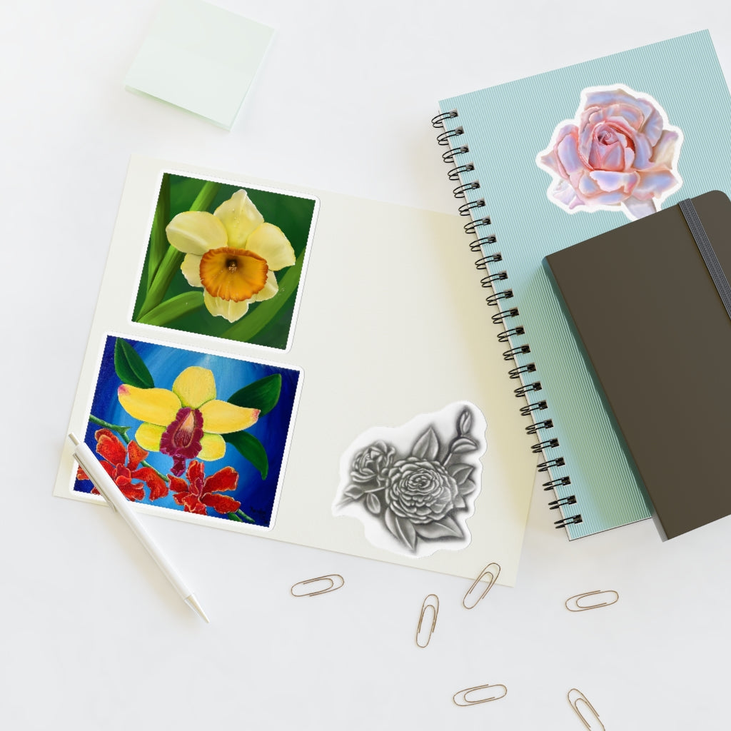 Floral Art Sticker Sheets