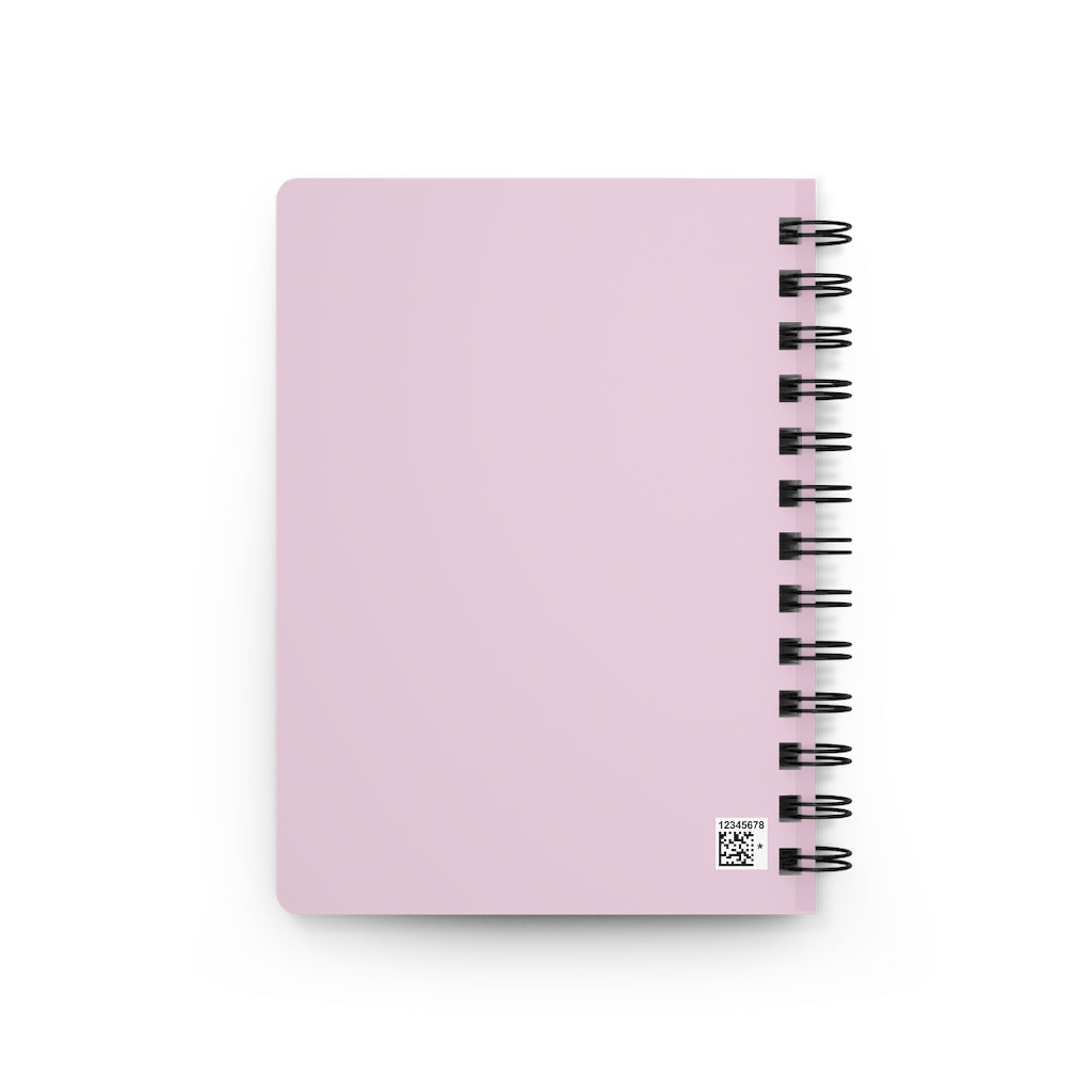 Champagne Rose Spiral Bound Journal