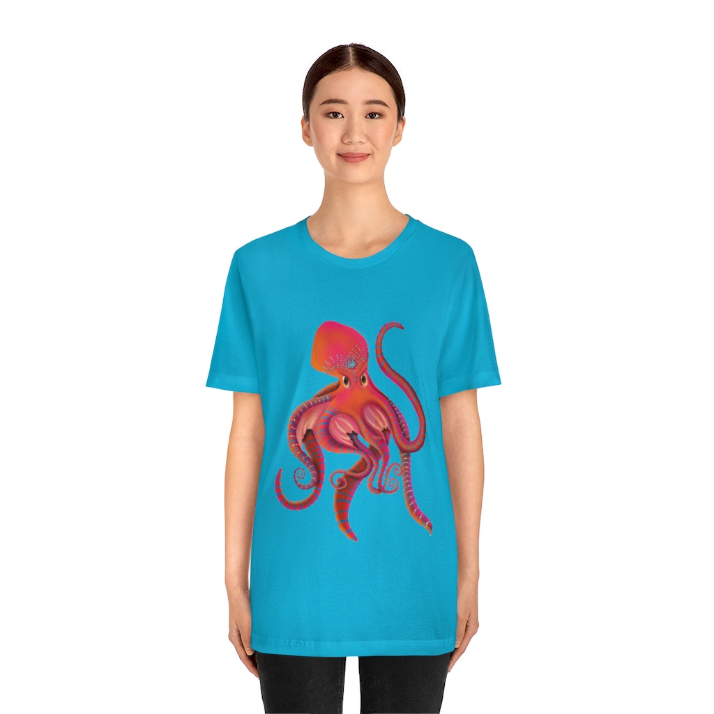 Angry Octopus Unisex Jersey Short Sleeve Tee