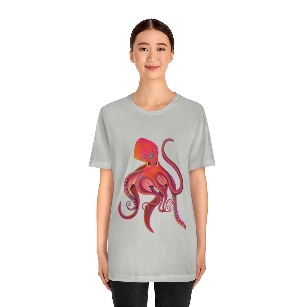 Angry Octopus Unisex Jersey Short Sleeve Tee