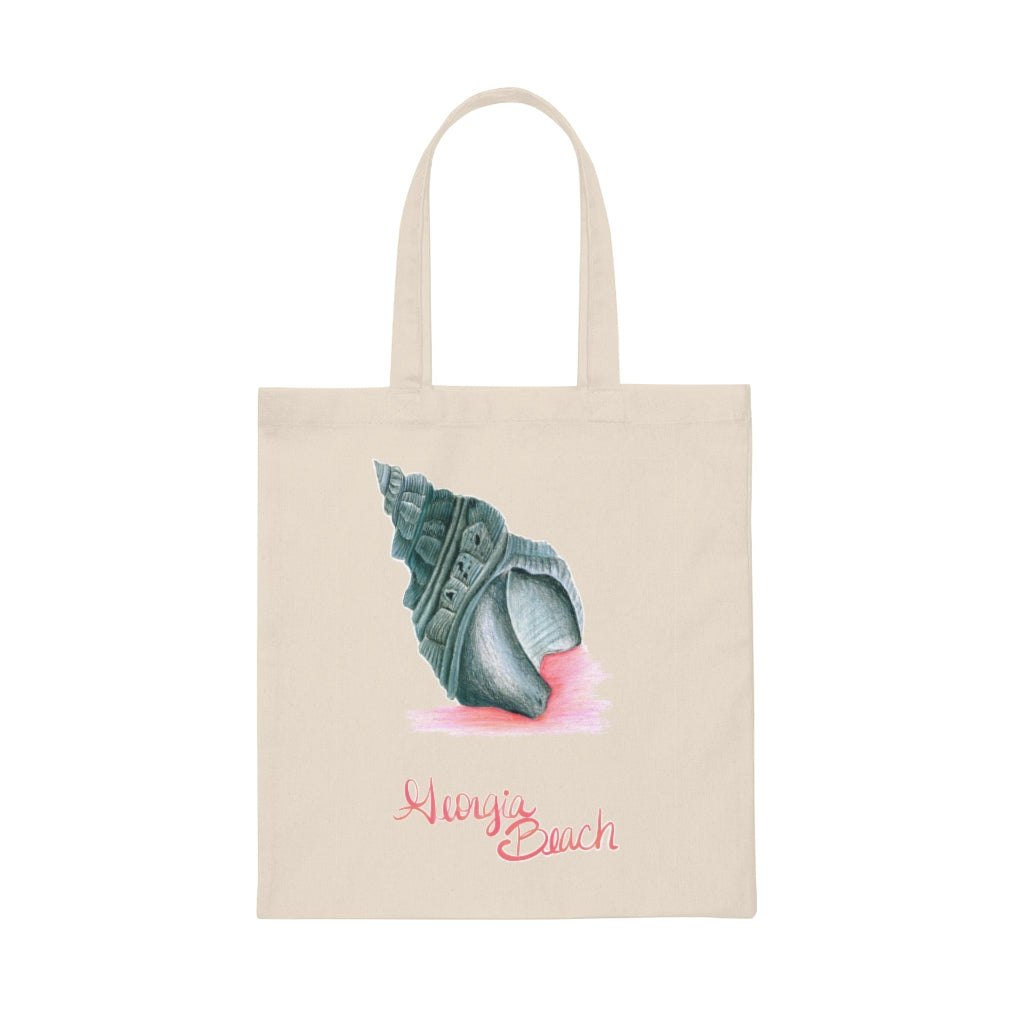 Georgia Beach Canvas Tote Bag