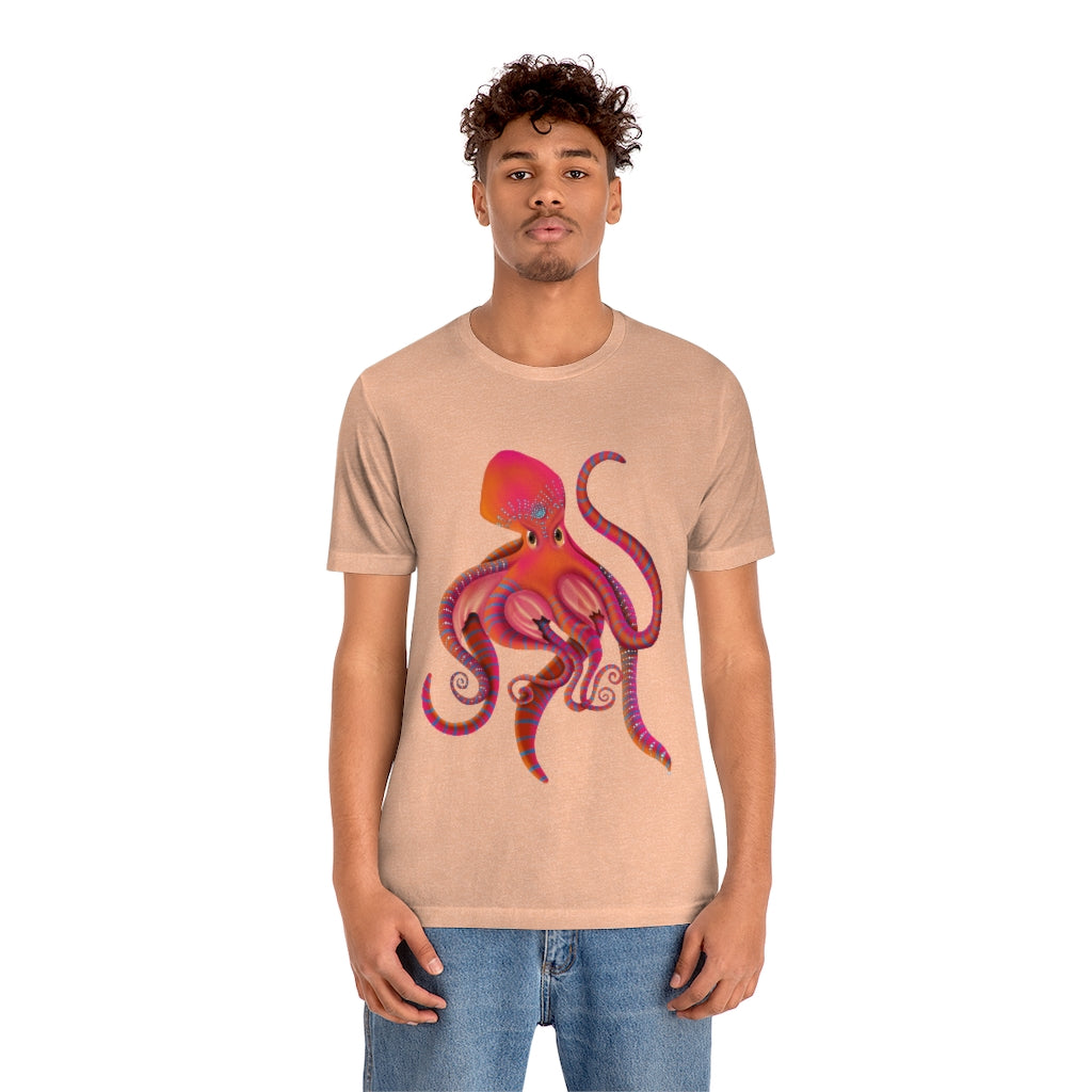 Angry Octopus Unisex Jersey Short Sleeve Tee