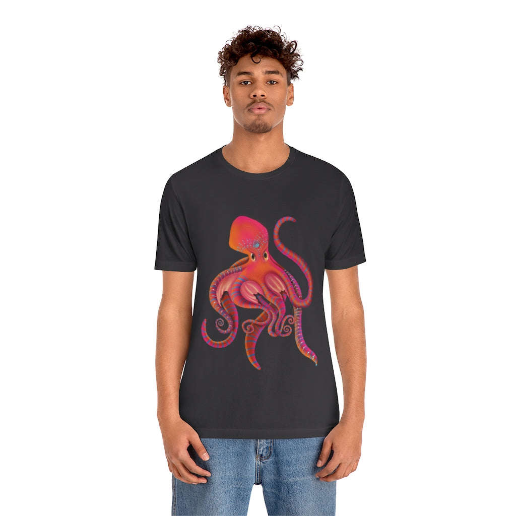 Angry Octopus Unisex Jersey Short Sleeve Tee