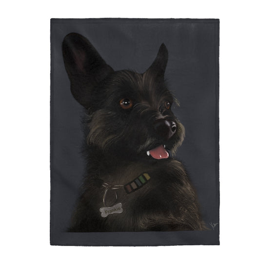 Frankie Pup - Janice Velveteen Plush Blanket