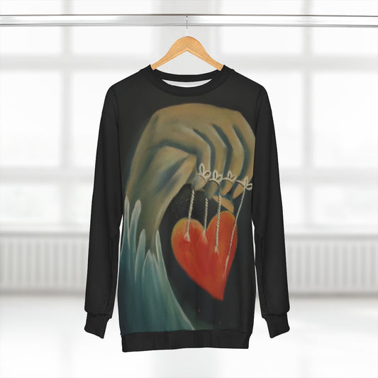 Heart Strings AOP Unisex Sweatshirt