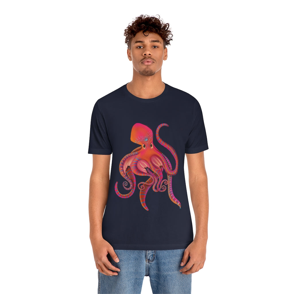 Angry Octopus Unisex Jersey Short Sleeve Tee