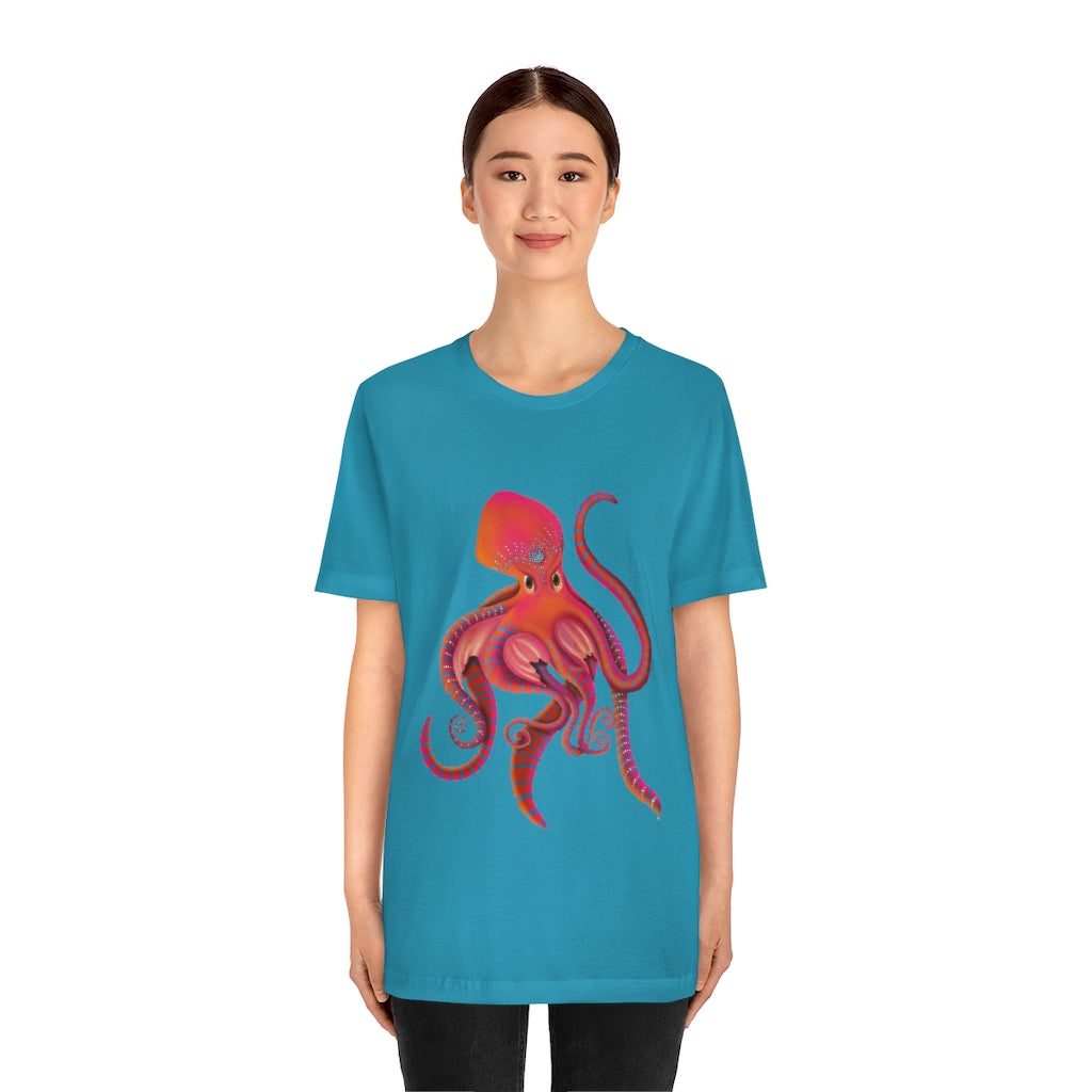 Angry Octopus Unisex Jersey Short Sleeve Tee