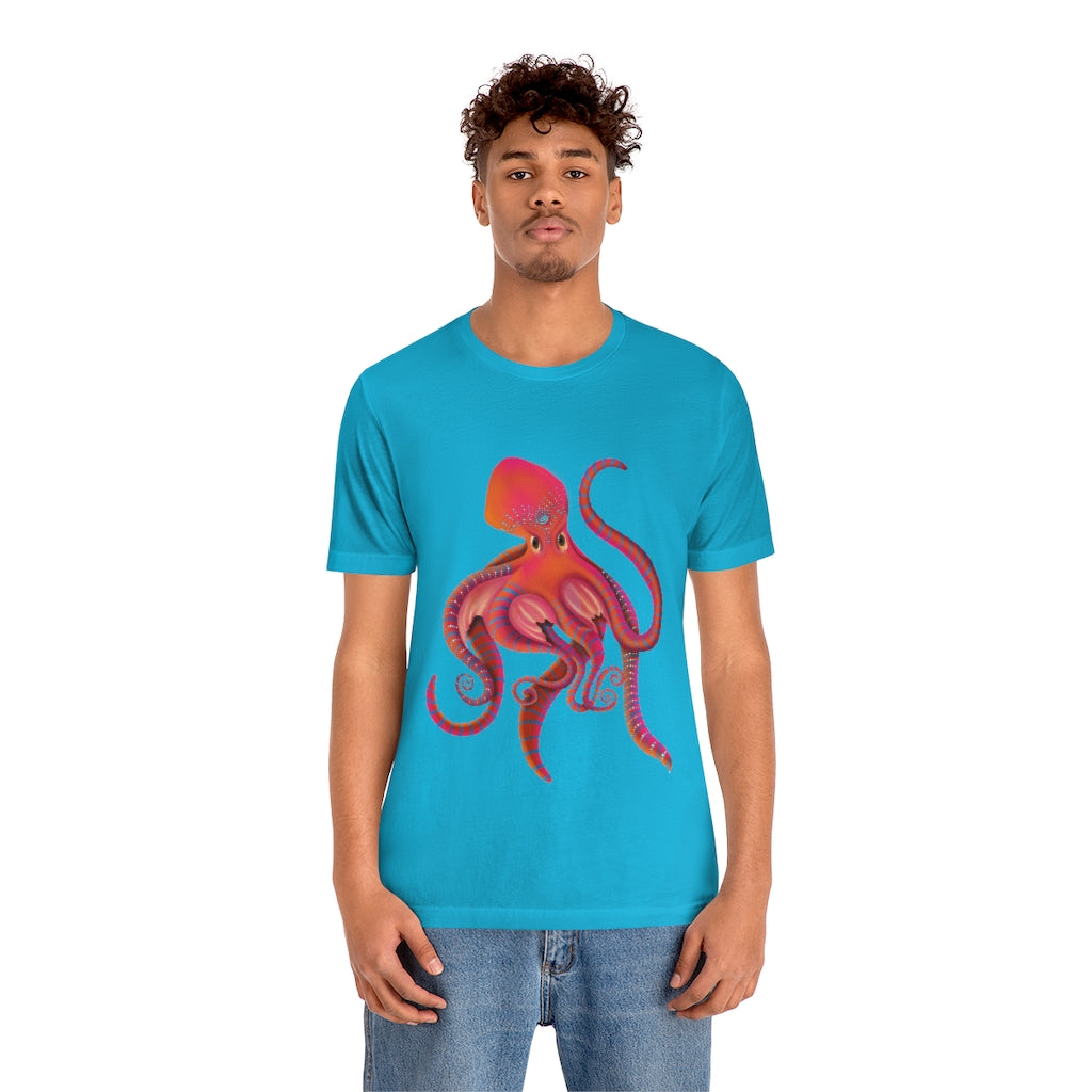 Angry Octopus Unisex Jersey Short Sleeve Tee