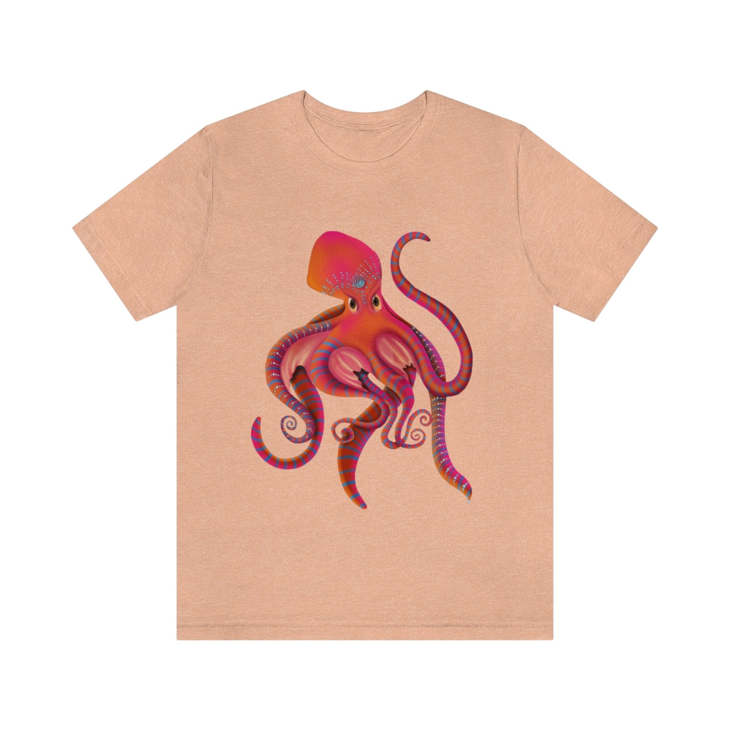 Angry Octopus Unisex Jersey Short Sleeve Tee