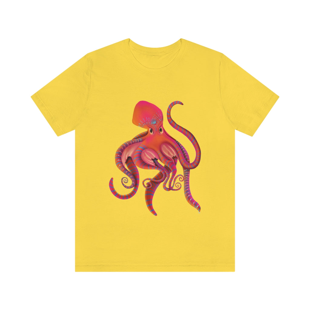 Angry Octopus Unisex Jersey Short Sleeve Tee