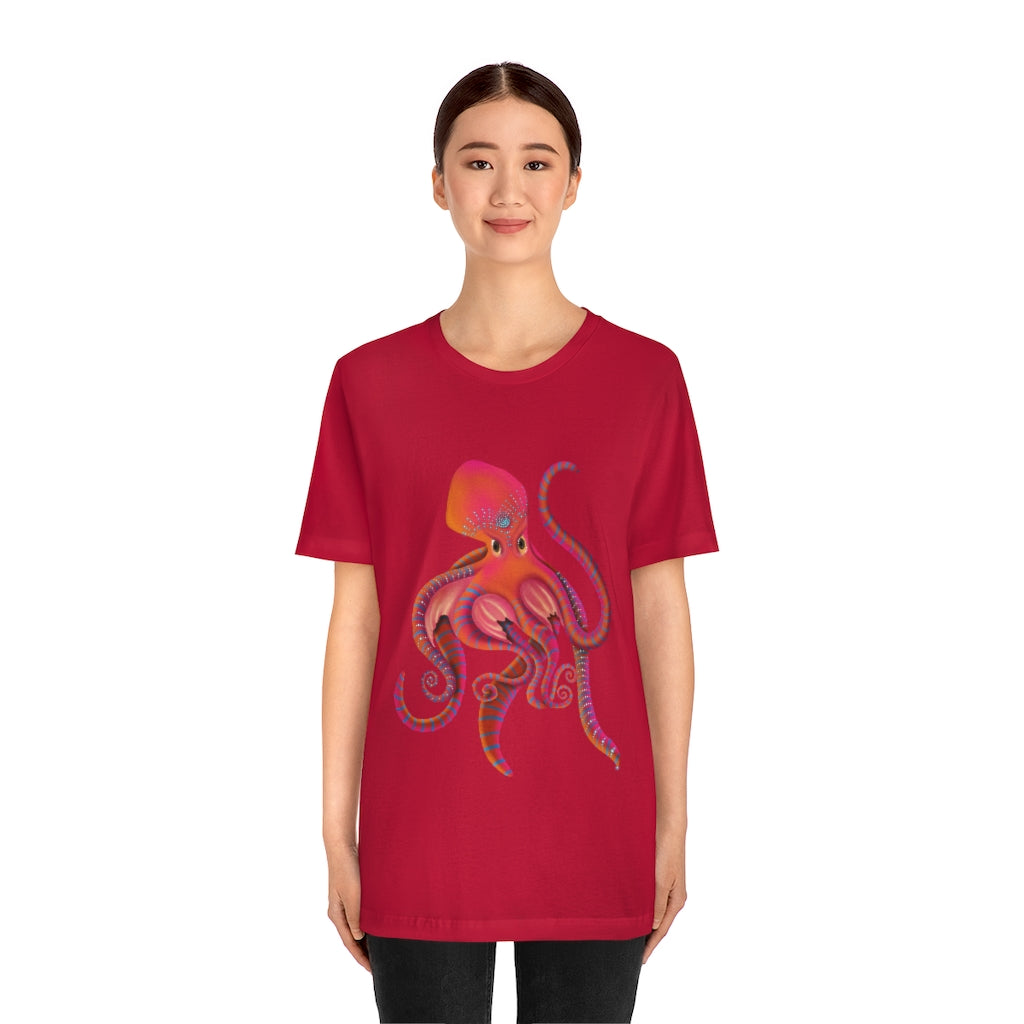 Angry Octopus Unisex Jersey Short Sleeve Tee