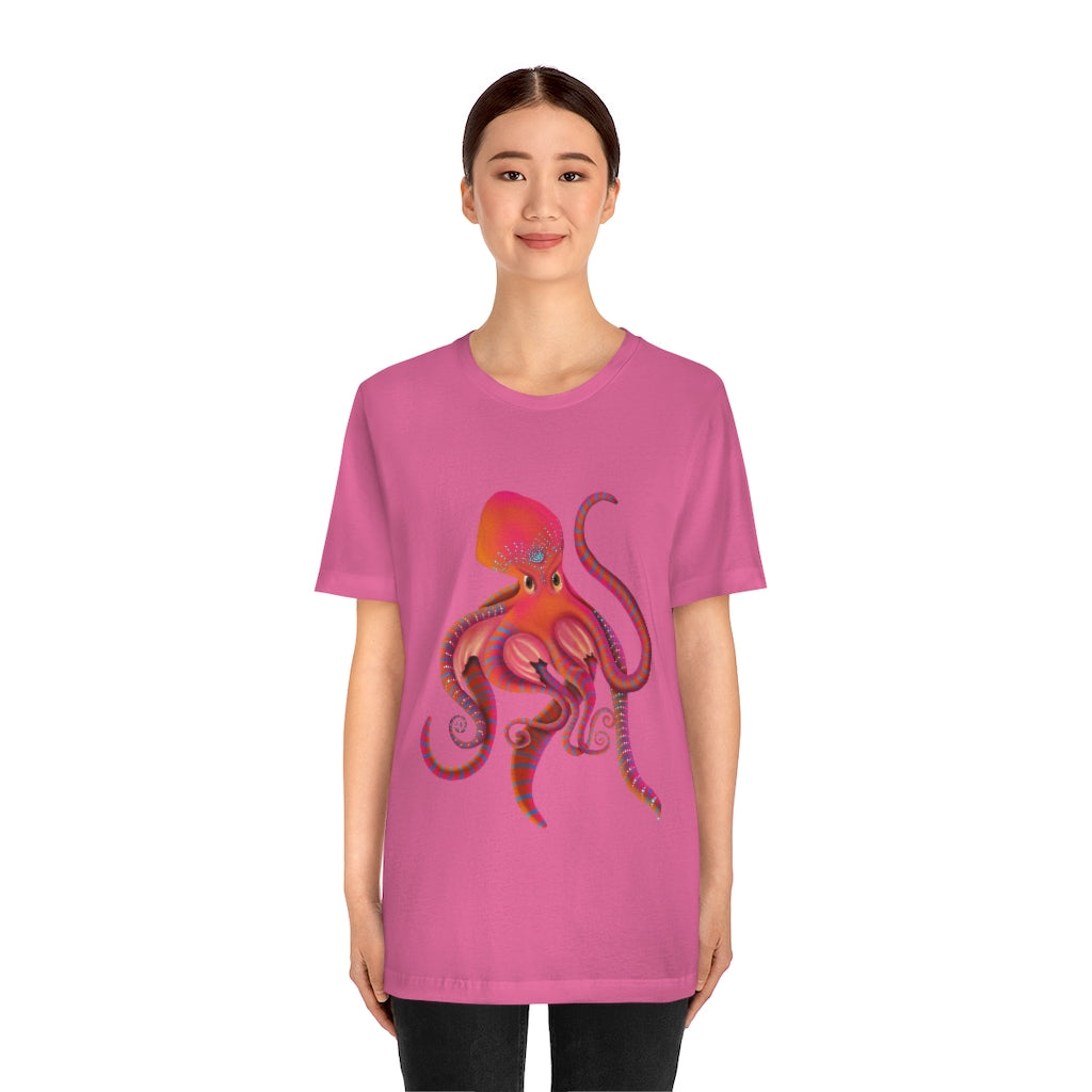 Angry Octopus Unisex Jersey Short Sleeve Tee