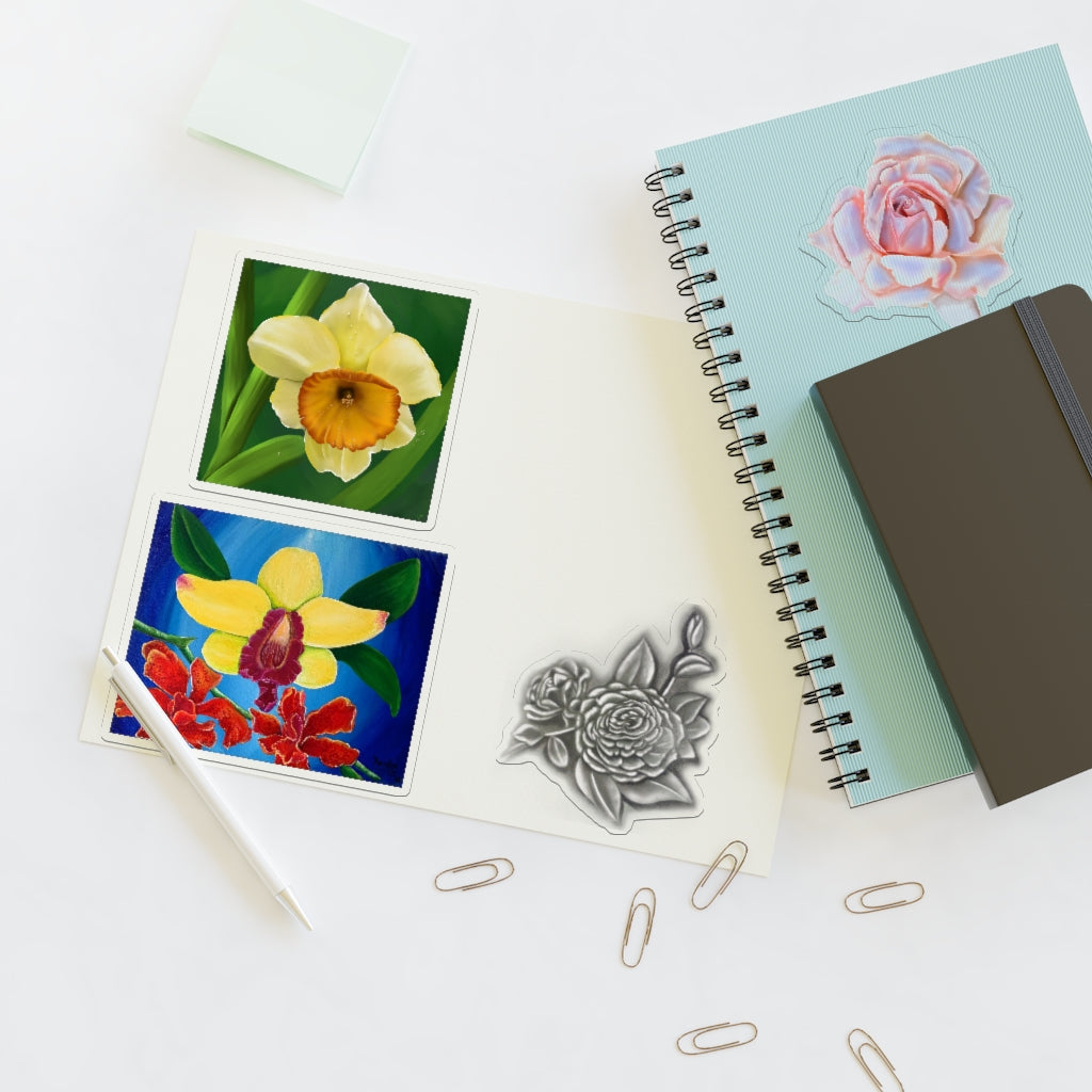 Floral Art Sticker Sheets