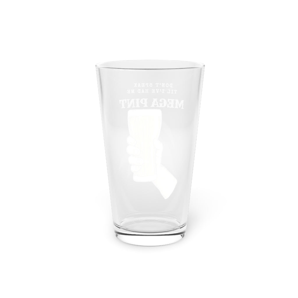 Johnny Depp Amber Heard Trial Mega Pint Meme Pint Glass, 16oz