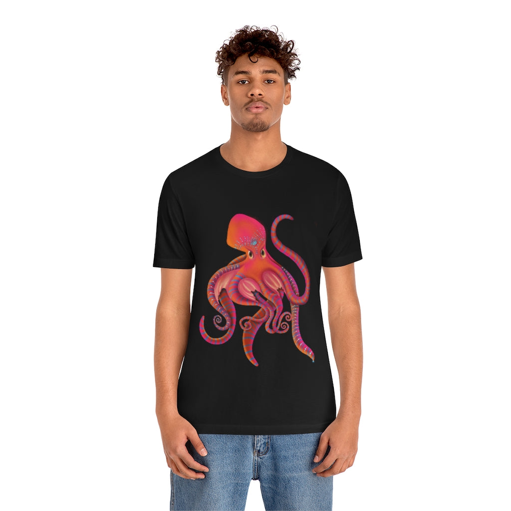 Angry Octopus Unisex Jersey Short Sleeve Tee