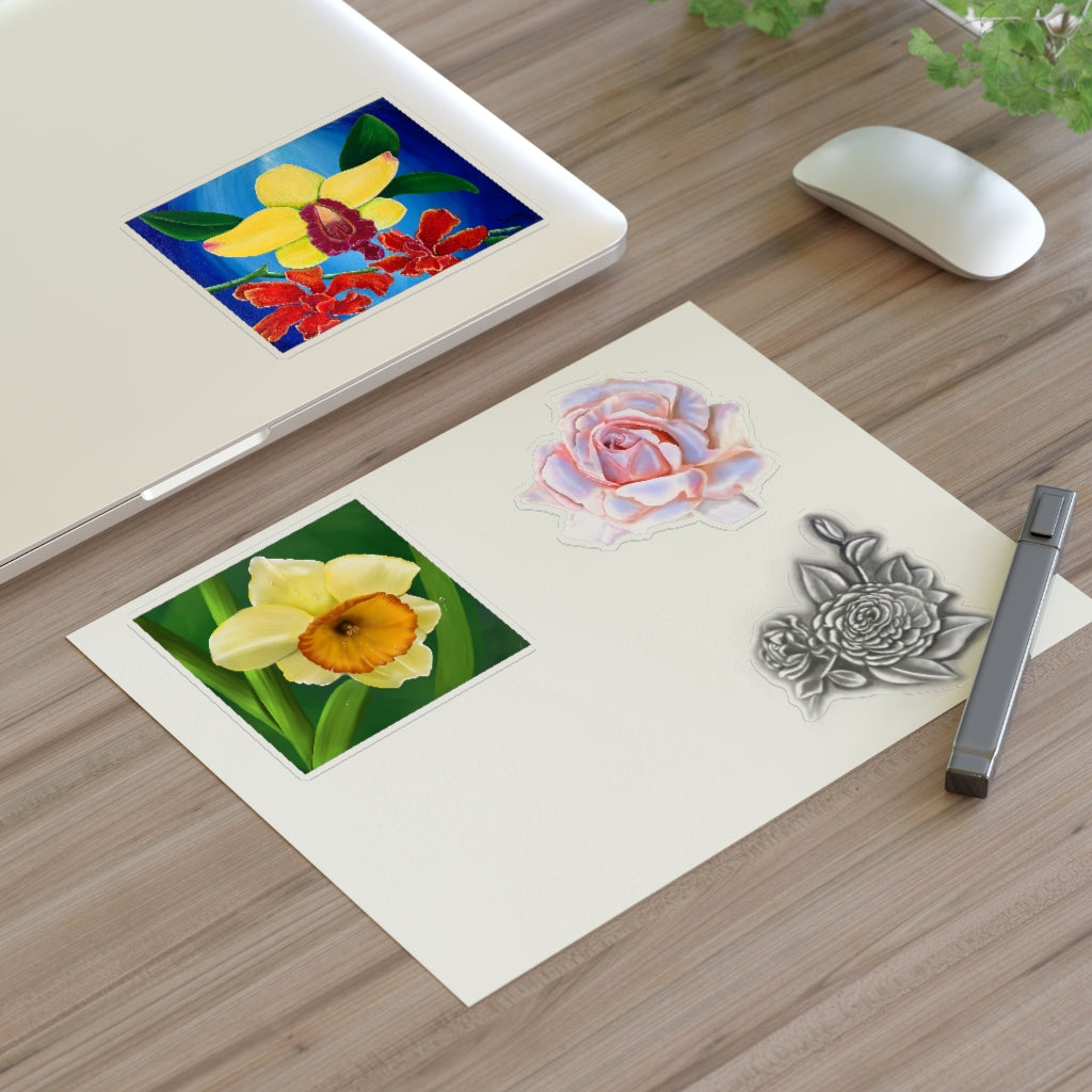 Floral Art Sticker Sheets