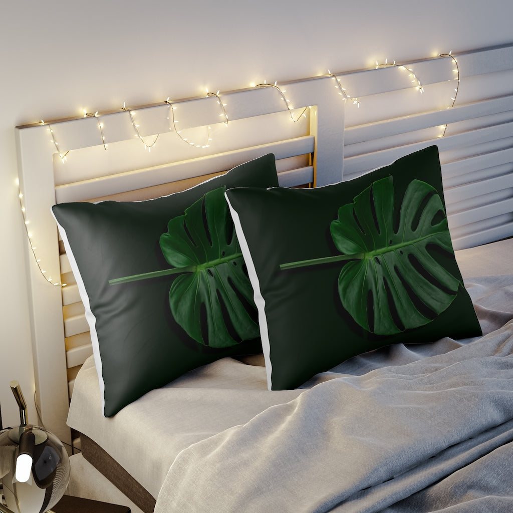 Monstera Leaf Pillow Sham